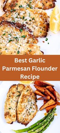 Baked Flounder Recipe with Parmesan Crumbs – Yummy and fully