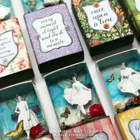 Paper fairy matchbox - Nichola Battilana