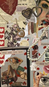 #love #theresedreaming ￼#mayahawkelover #vintage #aesthetic #collage #moodboard