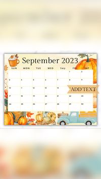  

This September 2023 Calendar is the perfect way to bring in the Fall season and stay organized with all your fall activities, school activities, and more! 

This editable calendar is on sale today in the Etsy shop! What are you waiting for? Click the link and get it now 👉🏻👉🏻

