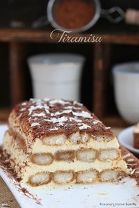 Coffee soaked lady fingers layered with creamy dreamy filling made from mascarpone cheese and egg yolks. With just a handful of ingredients this amazingly simple dessert will always be a favorite of mine.