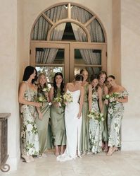 We’ve tracked down all best spots to find the cutest bridesmaid dresses online so you don’t have to. Dive into our curated list of the best bridesmaid dress websites to find dreamy looks--like these sage green satin beauties--that you’ll love to take for a spin down the aisle.