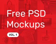 Popatrz na ten projekt w @Behance: „Free PSD Mockups vol. 1” https://www.behance.net/gallery/63670233/Free-PSD-Mockups-vol-1