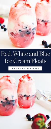 Red, White and Blue Ice Cream. 18 Last-Minute Fourth of July Dessert Recipes. Red, white and blue cupcakes? Boooring. Here are some festive treats to take to your Fourth of July fete that are actually tasteful—and tasty. #4thofjulydesserts #dessertrecipes #desserts #4thofjuly #redwhiteandblue #summerparties