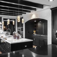 Black and white goodness by Orange Coast Interiors