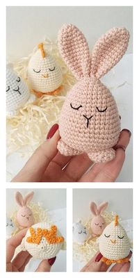 Amigurumi Bunny Egg Free Pattern - Free Amigurumi Patterns