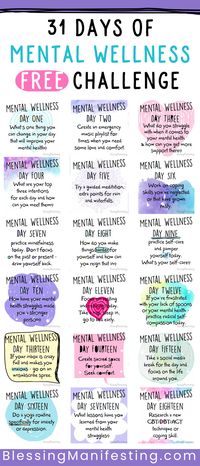 Mental Wellness Challenge