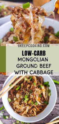 Looking for a quick and healthy dinner option? Our Low-Carb Mongolian Ground Beef with Cabbage is packed with savory flavors and ready in just 20 minutes. Perfect for those following a low-carb diet, this dish is both satisfying and nutritious!