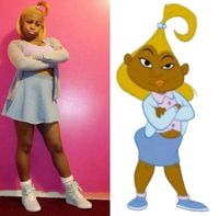 Costume: Dijonay from Proud Family Worn by: Unknown Check out more cosplay and Halloween costumes ideas on the Black Women in Costume Instagram and Tumblr pages.