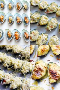 Stuffed Baked Mussels (Baked Tahong) - Foxy Folksy