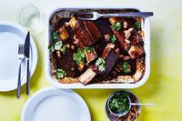 Matt Preston's finger-licking braised short ribs with pineapple sauce are so easy, you're oven will do the work for you.