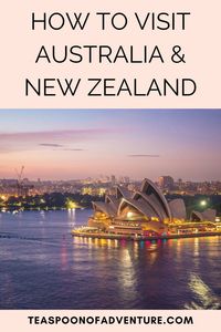 3 WEEKS IN AUSTRALIA & NEW ZEALAND! After finding an amazing flight deal, we're spending 3 weeks in Oceania. Help us plan our Australia and New Zealand itinerary! #australia #newzealand #lotr #travel #oceania #sydney #melbourne #auckland #queenstown