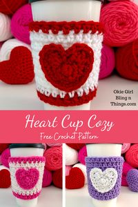 Need a cute and quick Valentine's Day Project? Then I think that I have the perfect crochet pattern for you!