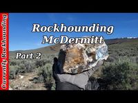 Rockhounding McDermitt // The Biggest Seam Agate Ever - YouTube