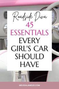 Be prepared for any road trip surprises or emergencies with this checklist of super smart things for girls to keep in their cars! From car organization tools like a trunk caddy and seatback storage to road trip entertainment like books and podcasts downloads, I’ve got you covered. Plus essential emergency roadside items like a first aid kit, flashlight, blankets, nonperishable snacks, charging cables, emergency cash, and more. Don't get caught off guard by a flat tire, dead phone battery or sudden traffic jam! With these savvy suggestions for stocking your car with handy gadgets and supplies, you'll stay comfortable and feel confident tackling any driving disasters with total ease. This roundup takes the stress out of stranding so you can focus on fun, safe travels!