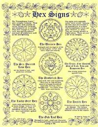 Ancient Hex Signs that are still to this day used in The Craft.