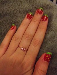 Strawberry Nails