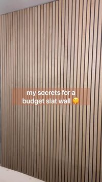 Kreg rip cut - https://amzn.to/3HCwQSK  MY SECRETS 🤫👇🏼  I have been dreaming of a DIY wooden slat accent wall for sooooo long but was super intimidated by two things...   • 1. the price of wood 🤮  2. using/paying for a table saw 😅  Soo.... I finally looked up some alternatives and I was able to do it CHEAPER & EASIER than I ever could’ve imagined! And I did it ALL MYSELF... Like alone!!! Just me!!! 😎😎 Here are my hacks👇🏼  + I bought two 4x8’ 1/2” birch plywood sheets from @homedepot . They were $68 a piece! I had them cut the sheets in half so they would fit in my car (it was still a tight fit). The expensive alternative would’ve been to buy 8 foot 1x2’s or 1x1’s, which can range from $3-7 dollars a piece. Now multiply that by 70..... EW 🥴  • + I ordered a @kregjig Rip Cut circul