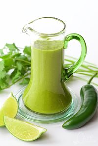 This Spicy Cilantro Honey-Lime Dressing is a taste explosion, with cilantro…