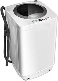 Giantex Portable Washing Machine, Full Automatic Washer and Dryer Combo, with Built-in Pump Drain 8 LBS Capacity Compact Laundry Washer Spin Dryer for Apartment RV Dorm