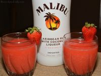 Strawberry Coconut Daiquiri