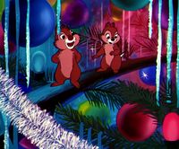 "Props to Chip and Dale for nurturing my love of Christmas trees. The shots of them ogling ornaments in "Pluto's Christmas Tree" are forever burned into my brain. To this day, I still tuck a few decorations deep within the tree, just to spice things up for any potential rodents." - DinosaurDracula