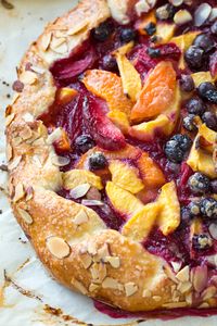 Summer Fruit Crostata with Crispy Crust | The Cozy Apron