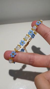 Follow me to get more beaded bracelet tutorials