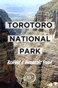 Chances are you haven’t heard of Torotoro National Park, and we don’t blame you. It is a Nature's Beauty located in Bolivia!  #Nature #Bolivia #National #Park