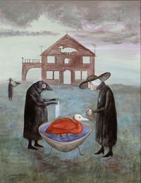 Leonora Carrington, Bird bath