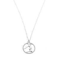 Gymnastics Necklace:    This Sportybella Gymnastics Necklace is a beautiful and fun way to express your love of Gymnastics. This makes a perfect gift for Gymnasts.