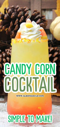 Celebrate Halloween with this fun and festive Candy Corn Cocktail! This drink is perfect for adding a spooky twist to your Halloween party. With layers of sweet flavors and vibrant colors inspired by the iconic candy, this cocktail is sure to be a hit with your guests. Easy to make and delicious to enjoy!