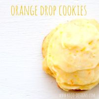 Orange Drop Cookies 2/3 c. shortening 3/4 c. sugar 1 egg 1/2 c. freshly squeezed orange juice 2 T. grated orange rind 2 1/3 c. flour 1/2 t. baking powder 1/2 t. baking soda 1/2 t. salt DIRECTIONS- Mix the shortening, sugar, and egg. Mix in the orange juice and rind. In a separate bowl, mix the remaining (dry) ingredients and then gradually add to the rest of the batter. Bake at 375 for 6-8 minutes on an ungreased cookie sheet. Icing: 2 1/2 T. butter, softened 1 1/2 c. powdered sugar 1 1/2 T....