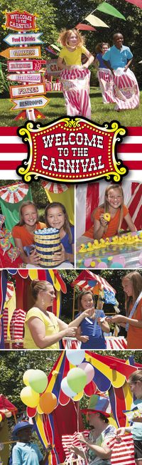 Everyone loves a carnival! From carnival parties to school carnivals, make yours the best yet with supplies from Oriental Trading! #carnival