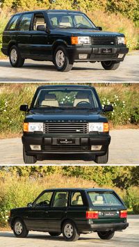 The 1997 Land Rover Range Rover 4.6 HSE redefined luxury SUVs with its powerful 4.6-liter engine and sophisticated design. A hallmark of innovation and comfort, this Range Rover model offered advanced features and an unparalleled driving experience.