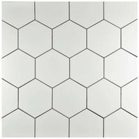 Hexitile 7" x 8" Porcelain Wall & Floor Tile