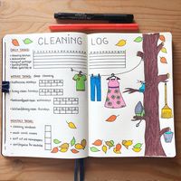 13 Bullet Journal Cleaning Spreads You'll Love!! Amazing cleaning tracker bujo ideas to try out in your bullet journal! cleaning tracker monthly spread ideas as well as weekly to keep a neat and tidy home! #bujo #bulletjournal #bujojunkies #spreadideas