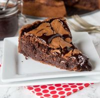 Gooey Brownie Pie