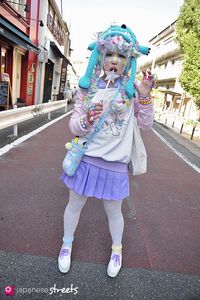 fashion, pose, decora kei