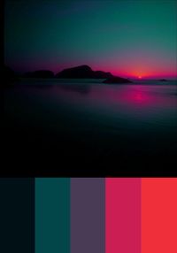 Nice color studies, this sunset color can create a gorgeous atmosphere to drawing