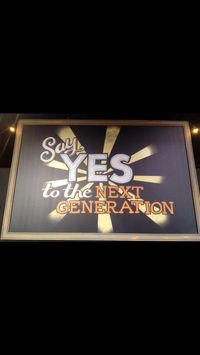 Say Yes to the next generation