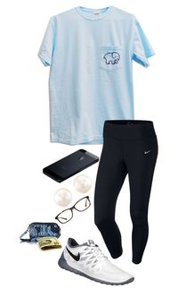 "doctor" by shelbycooper ❤ liked on Polyvore featuring NIKE, GlassesUSA, Vera Bradley, women's clothing, women, female, woman, misses and juniors