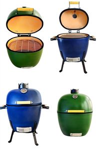 Professional production of oval Kamado. Our ceramic grill website: http://eggbbqgrill.com email: esmoggood@gmail.com WhatsApp: +86 13346506477