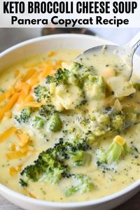 Best Keto Broccoli Cheese Soup (Better than Panera Copycat) - Curbing Carbs