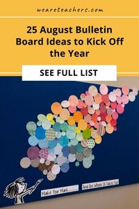 25 August Bulletin Board Ideas to Kick Off the Year