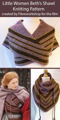 Little Women Beth's Shawl Knitting Pattern