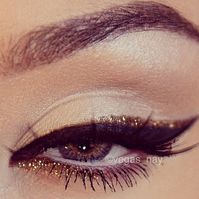 black and gold liner... Fun.