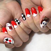 27 Best Queen of Hearts Nails Designs to love! - Actually Arielle