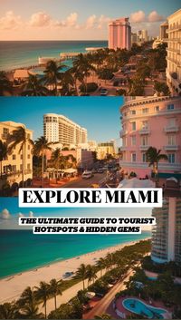 Discover the magic of Miami! Check out the top tourist attractions, trendy neighborhoods, and local favorites for a perfect vacation experience.