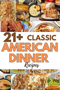 Classic American Dishes: Sink your teeth into iconic American favorites! Enjoy 21+ easy recipes for hamburgers, meatloaf, fried chicken & more. #AmericanClassics